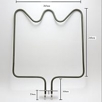 ТЭН воздух 1200W/ нижний; 1200Вт/ 220V AC для духовки SIMFER, BEKO