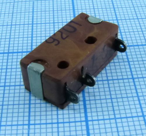 Микропереключатель, 3pin без фиксации, под пайку, 20,3x10x7,2мм (Микропереключатель ПМ24-2 (ПМ22-2/МП22-2/МП1-1/МП3-1/МП3-1В/МП5/МП9/МП10/МП11/ПМ24)) фото 2