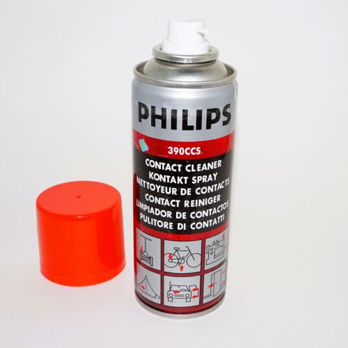 АЭРОЗОЛЬ Philips 390CCS 200мл для очистки контактов электронных компонентов, материнских плат от окислов, остатков клея, жидкостей и других загрязнени