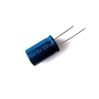 Конденсатор электролитический  2200 mkF  16 v 105C <TK> 10х21 (13х21) мм (-55+105 C, 2000 ч.) JAMICON 