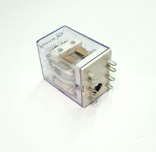 Реле э/м DC12V 5A 8pin, в панель/под клеммы, Контакты: 2 перекл.группы (2С) (30VDC/5A; 240VAC/5A) 27x22x34мм (HE LI SHUN HLS-4453(18F)-2C/ HJQ-22F/ HH фото 5 Реле э/м DC12V 5A 8pin, в панель/под клеммы, Контакты: 2 перекл.группы (2С) (30VDC/5A; 240VAC/5A) 27x22x34мм (HE LI SHUN HLS-4453(18F)-2C/ HJQ-22F/ HH фото 5