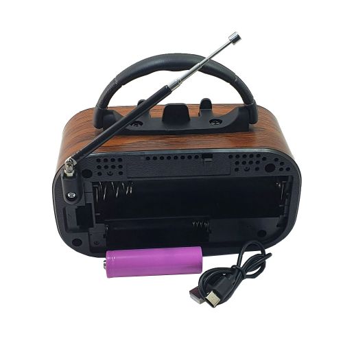 Радиоприемник аналоговый GOLON RX-618BT "Ретро стиль" с BLUETOOTH; Диапаз.частот: FM 88 - 108 MHz, AM 53 - 171 MHz, SW 5.9-18.0 MHz  вых.мощн: 5W; пит фото 2
