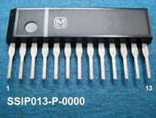 Микросхема AN5862K TV аналоговый пеpеключатель, RGB-интеpф