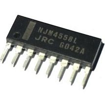 Микросхема NJM4558L SIP8