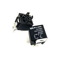 Реле автомобильное э/м DC24V 40/30A 5pin, в панель/под клеммы, Контакты: 1 перекл.группа (1С) (40) 28x28x26мм (HE LI SHUN HLS-CMA3-DC24V-C)