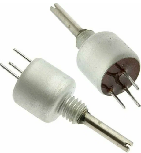 РЕЗИСТОР 0,5Вт СП4-1А 15 KOM подстр. 3pin (вал М2 х 16мм) 77049/2