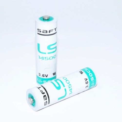 БАТАРЕЙКА ЛИТИЕВАЯ  14500(LS) 3.6v 2600mAh ( размер R06/ AA ) ( SAFT ) 9,36wh, Lithium Li-SOCI2, t экспл: -60+85°C Китай