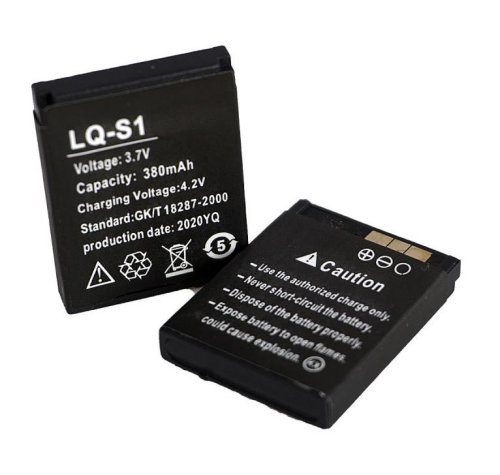 АККУМУЛЯТОР LQ-S1 (чёрный) A-class 3,7v 380mA Для смарт (умных) часов АККУМУЛЯТОР LQ-S1 (чёрный) A-class 3,7v 380mA Для смарт (умных) часов