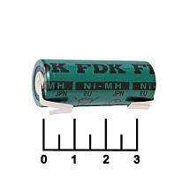 АККУМУЛЯТОР    1,2V   2000mAh  Ni-MH  (17х43мм)  HR-4/5AU FDK с выводами  