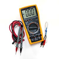 Мультиметр VC-9805A+ Sinometer ( с термопарой )  ( 2000 отсчетов ) Udc: 0-1000v, Uac: 0-750v, Idc (ac) : 0-20A, R: 0-20MOm, Cx: 0-2000mkF, F: 0-2