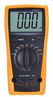 ИЗМЕРИТЕЛЬ ЕМКОСТИ VC6013A VICTOR / SINOMETR разрешение: 2000 отсчетов от 0,1 pF до 20000 mkF; Пределы измер: 200 pF/2 nF/20nf /200nF/2 mkF/20 mkF/200