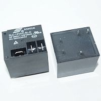 Реле э/м DC12V 30A 5+3pin, пайка (PCB), Контакты: 1 перекл.группа (1С) (30VDC/30A; 250VAC/30A) 32,5x27,5x27мм (SONGLE SLC-12V-SL-C)
