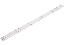 Светодиодная планка для подсветки ЖК панелей 32" 6V (6линз) CC02320D562V08 (CC02320D562V04) (562 мм, 6 линз) 
