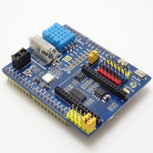 МОДУЛЬ: "УМНЫЙ ДОМ"- Плата для ARDUINO UNO и MEGA интерф: Wi-Fi (CC3 и GPIO контакты) доп.выводы; пит: 3,3/ 5V (перекл.) ; LM393/ P9813/ L9110; МОДУЛЬ: "УМНЫЙ ДОМ"- Плата для ARDUINO UNO и MEGA интерф: Wi-Fi (CC3 и GPIO контакты) доп.выводы; пит: 3,3/ 5V (перекл.) ; LM393/ P9813/ L9110;