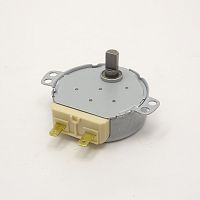 Двигатель вращения поддона СВЧ-ПЕЧИ 21V d50х16мм SSM-16H (2,5-3 об/мин 3W) (металлич. вал п/круг диам. 7мм/ выс.15мм) (MDFJ030AF )