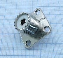 UHF ГНЕЗДО НА КОРПУС ПОД ПАЙКУ UHF-BJ ( (фланец приборный) 12142 (PL-259)