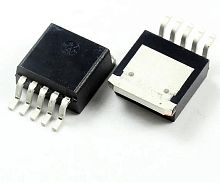 Стаб. 3.3V D2PAK/TO263-5 LM2596S-3.3 3A Step-Down Voltage Regulator 150 kHz     de43		