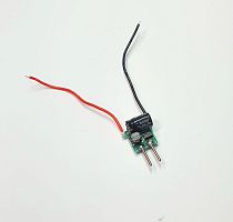 Драйвер для св/д в Авто, 600mA, 9-11V, 10W, вх: 12-15V, кол-во св/д: 3*3W.шт, вх. разъем: вилка GU-5.3, 21x15x7мм