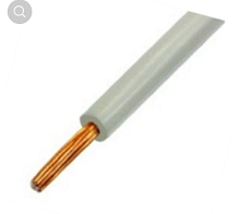 Провод Термостойкий 1 x 1,0мм2 (660V) БЕЛЫЙ ПРКТ (OD2.8мм) Многожильный; Рабочая температура: от -60 до +250 С; теплостойкий 