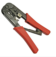 ЩИПЦЫ ОБЖИМНЫЕ ТЕЛЕФ HT-568R(TL-568R) Для коннекторов RJ45- 8P8C/RJ-12-6P6C/RJ-11-6P4C/6P2C; а также для снятия изоляции и обрезки проводов PROconnect