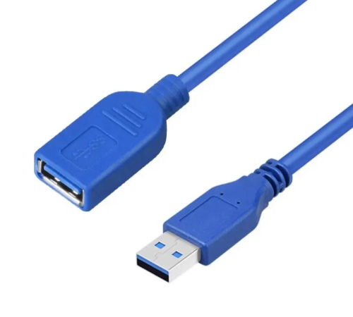 КАБЕЛЬ USB >USB AM-AF ver.3.0   2,0м  УДЛИНИТЕЛЬ (USB-AF USB-AM) - черный "ГАРНИЗОН"