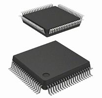 Микросхема ATMEGA169P-16AU, TQFP64 (14x14) , AVR 16K-Flash/1K-RAM/512-EEPROM+8x10 ADC , Uпит=2,7...5,5Vэл.комп