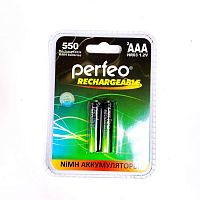 АККУМУЛЯТОР R03 ( AAA/R3 )  550mAh 1.2V Ni-MH  PERFEO   (HR03) ( 550AAKC) ( BL-2 )  