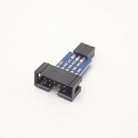 Переходник к программатору USBASP с 10pin на 6pin Для перехода 6pin ISP интерф.на 10pin ISP интерф. (для соед. ISP программатора с интерф.ICSP контрол
