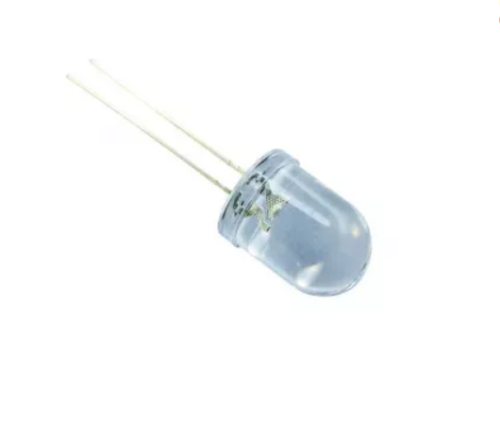 СВЕТОДИОД 10ММ БЕЛЫЙ НЕЙТРАЛЬНЫЙ 10cd угол 20^ 4000K, U=3.5V (DFL-10103WWC-10  фото 2