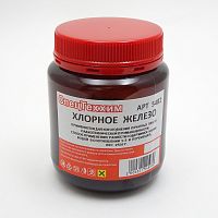 ХЛОРНОЕ ЖЕЛЕЗО  0,25кг ( Банка ПЭ )  6-водный ( FeCl3 х 6H2O ) ( REXANT/СпецТеххим/ПРОФИ ) 