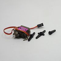 СЕРВОПРИВОД TowerPro MG90S (1,84кг) Мини Для проектов ARDUINO Редуктор (металл); Uпит: 3,5-6,0V; скор.повор: 0,11сек/ 60°(4,8V)- 0,1сек/ 60°(6,0V); мо