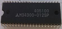 Микросхема M34300-012SP orig DIP42