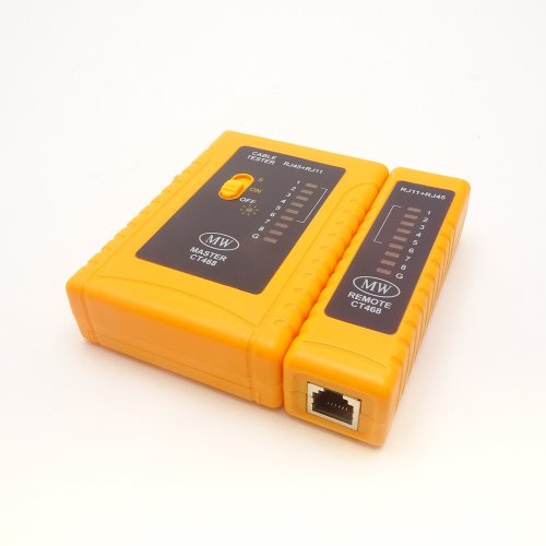 Тестер сетевого кабеля CT468 для витой пары (UTP/FTP RJ-45)