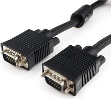 КАБЕЛЬ КОМП. SVGA/SVGA 20м (15M/15M) (штекерVGA HDB15 - штекерVGA HDB15) d=9mm ; plastic  GOLD; с ф/фильтрами  (DAYTON CPD 08-009A/5-963)
