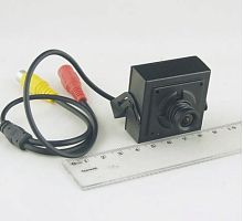 ВИДЕОкамера Мини JK-949 (JK-949W) цвет SONY 1/3; 420TVL; объект.-3,6мм=92гр; БЕЗ ПОДСВЕТКИ; на кронштейне; видеовыход:(разъем RCA); 48дБ; ЧЕРНАЯ +( Б.
