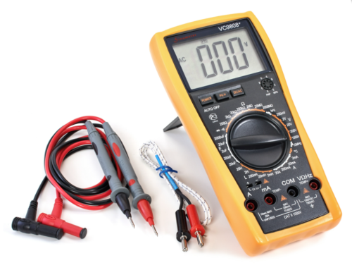 Мультиметр  VC-9808+  Sinometer, в т.ч.измеритель: Емкости,Индуктивности,Температуры  ( 2000 отсчетов )  Udc: 0-1000v, Uac: 0-750v, Idc(ac): 0-20A, R:
