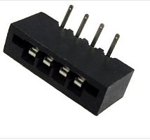 Разъем FB-04R 4pin (гнездо Угловое шаг 2,54мм под Шлейф) питания низковольтный