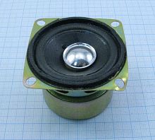 ДИНАМИК НЧ+СЧ 52ММ 8 OM 10W YD52х52-34-8 (с креплением - 60мм/посадочн. место 50мм/35мм) НЧ/СЧ, 8 Ом, 10 Вт, D52х52х34мм