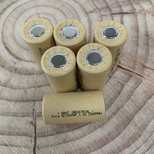 АККУМУЛЯТОР 1,2v 1500mAh (10C) SC Ni-Cd ( 23х43мм ) ( В картоне ) SC1500HP ( НАБОР 6шт.) INDUSTRIAL фото 2 АККУМУЛЯТОР 1,2v 1500mAh (10C) SC Ni-Cd ( 23х43мм ) ( В картоне ) SC1500HP ( НАБОР 6шт.) INDUSTRIAL фото 2