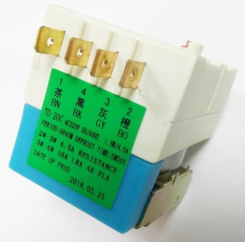 Таймер для холодильника Таймер холодильника Samsung TD-20C , 4PIN под клеммы 6,3мм, 16, VAC200-240V, 50/60Hz фото 2 Таймер для холодильника Таймер холодильника Samsung TD-20C , 4PIN под клеммы 6,3мм, 16, VAC200-240V, 50/60Hz фото 2