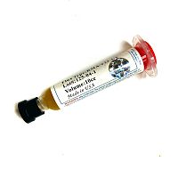 Флюс-гель Универсальный (безотмывоч, желтый) AMTECH RMA-223-UV 10гр (шприц c черным колпачком)  Для пайки любых электронных компонентов;Рекомендуется 