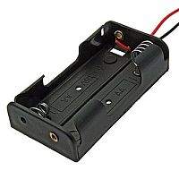 КЕЙС ДЛЯ 2 БАТАРЕЕК AA ЧЁРНЫЙ 2х1 (BH321/BH603)  59650