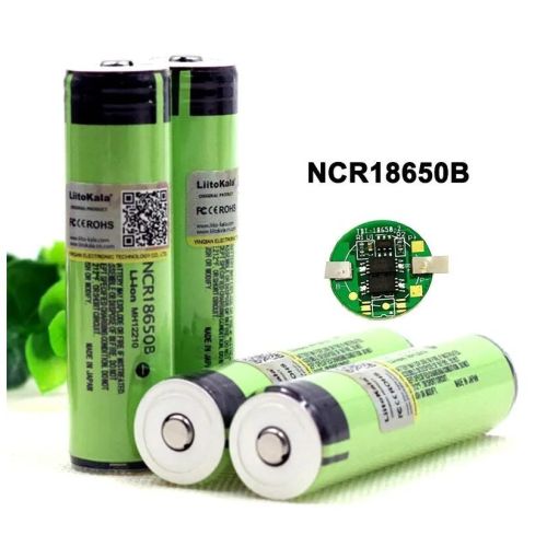 АККУМУЛЯТОР  18650 3,7V 3400mAh Li-ION; Высокий плюс; NCR18650B (MH12210) 18х65мм  Без платы защиты. Полный заряд: 4,2V; LiitoKala фото 4