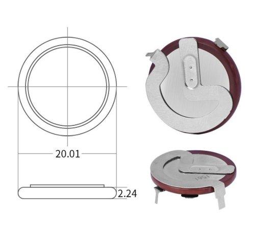 АККУМУЛЯТОР 3.0V 20mAh VL2020 Pan., Для ключа зажигания BMW с подпружиненным выводом, Индонезия VL2020/105° фото 2 АККУМУЛЯТОР 3.0V 20mAh VL2020 Pan., Для ключа зажигания BMW с подпружиненным выводом, Индонезия VL2020/105° фото 2