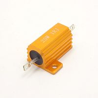 РЕЗИСТОР 25W       1 OM 5% RX24 силовой в алюминиевом корпусе
