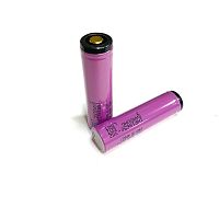 АККУМУЛЯТОР  18650 3,7V 3500mAh ( Li-ION INR18650-35E-PCM  SAMSUNG (18х69мм) для фонарей (высокий) с платой защиты 