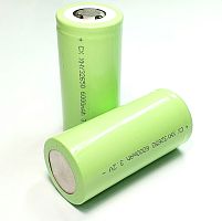 АККУМУЛЯТОР  32650 3,2V 6000mAh Li-FePo4 30А Реальная емкость: 6000-6100 мАч. (измерено на LiitoKala Engineer Lii-500) WTM32650 литий-феррум-фосфатный