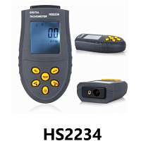 ТАХОМЕТР цифровой лазерный  HS2234  Измер.скорости вращения объекта бесконтактным способом. Диапаз.измер: от 2,5- 99999,99об/мин; дистанция обнаруж: о