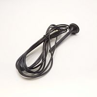 Антенна Wi-Fi 2.4G-XXP-SMA кабель 3м гайка с гнездом (внутр. резьба) магнит (d магнит - 29мм, d антенны - 7,5мм, длина - 110мм)  /85206/