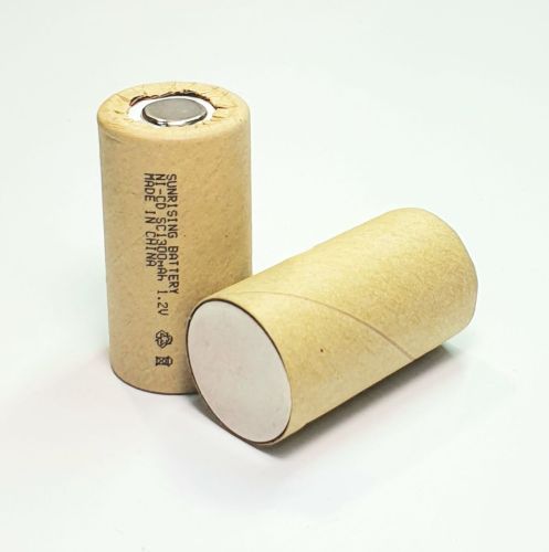 АККУМУЛЯТОР 1,2V 1300mAh (10C) SC Ni-Cd ( 23х43мм ) В картоне SUNRISING SC1300mAh (для ремонта АКБ шуруповертов) АККУМУЛЯТОР 1,2V 1300mAh (10C) SC Ni-Cd ( 23х43мм ) В картоне SUNRISING SC1300mAh (для ремонта АКБ шуруповертов)